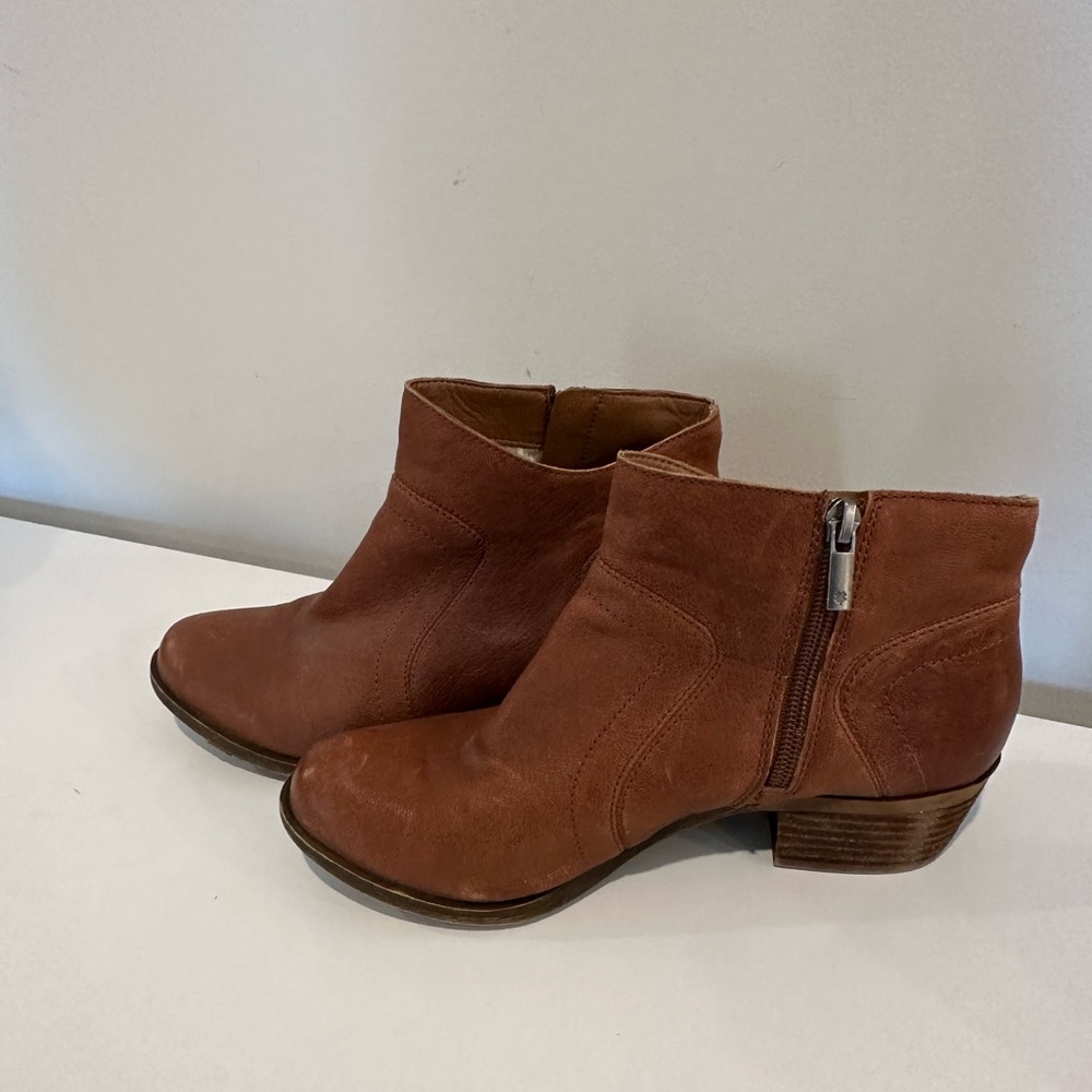 Lucky Brand leather booties